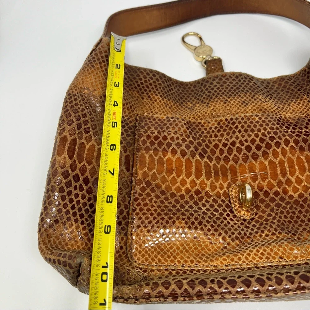 Dooney & Burke Embossed Leather Bag